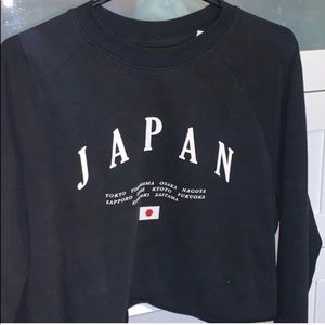 pacsun cropped sweater